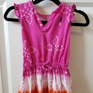 Ralph Lauren tie die dress